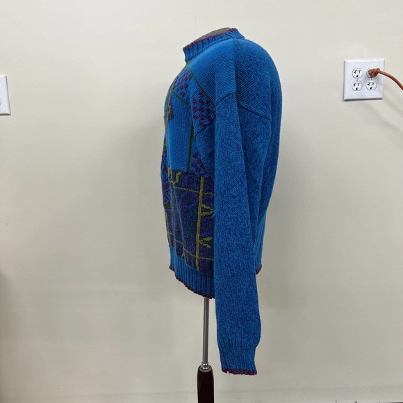 Vintage Colours by Alexander Julian 100% Cotton Cosby Sweater Size XL FS Chrty - Picture 2 of 9